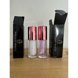NIB 2-Pack Aura Beauty Lip Plumper Gloss